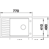 Кухонная мойка Blanco Elon XL 6 S-F (кофе) 524859 - Превью изображения №2 — Интернет-магазин Time-Shop
