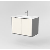  Дабер Тумба под умывальник 018 WeltWasser Deilbach 7517-70 Т18.7W.0.19Ч (бежевый/серый/ручка черная) - Превью изображения №2 — Интернет-магазин Time-Shop