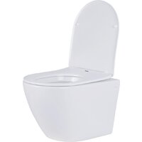 Унитаз подвесной Roxen Antares Bidet в комплекте с инсталляцией StounFix Dual Fresh 6 в 1 953833 (кнопка: белый глянец) - Превью изображения №7 — Интернет-магазин Time-Shop