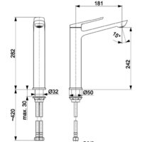 Смеситель Armatura Amazonit 4622-613-00 - Превью изображения №2 — Интернет-магазин Time-Shop