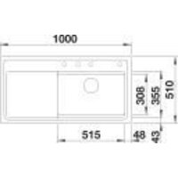 Кухонная мойка Blanco Zenar XL 6 S SteamerPlus 524052 (антрацит, с аксессуарами) - Превью изображения №3 — Интернет-магазин Time-Shop