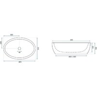 Умывальник Rea Shila (белый/черный) - Превью изображения №6 — Интернет-магазин Time-Shop