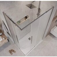 Душевая дверь Grossman Galaxy 80x195 1/2.K33.01.80.10.02 (хром/шиншилла стекло) - Превью изображения №11 — Интернет-магазин Time-Shop