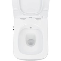 Унитаз подвесной Roxen Cube bidet в комплекте с инсталляцией StounFix Dual Fresh 6 в 1 968439 (кнопка: сатин) - Превью изображения №7 — Интернет-магазин Time-Shop