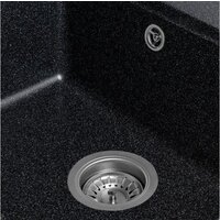 Кухонная мойка Saniteco Mare (черный) - Превью изображения №9 — Интернет-магазин Time-Shop