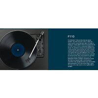 Виниловый проигрыватель Rekkord Audio F110 (AT3600L, черный) - Превью изображения №2 — Интернет-магазин Time-Shop