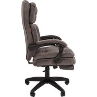 Офисное кресло CHAIRMAN Home 442 (ткань, Т-55 серый) - Превью изображения №3 — Интернет-магазин Time-Shop