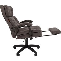 Офисное кресло CHAIRMAN Home 442 (ткань, Т-55 серый) - Превью изображения №4 — Интернет-магазин Time-Shop