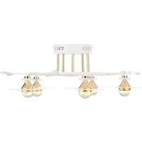 Припотолочная люстра BayerLux Патрисия 10385935 (белый) - Превью изображения №6 — Интернет-магазин Time-Shop