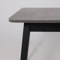 Кухонный стол Мамадома Tirk radial-110 раздвижной 110-142х70 (дымчатая керамика/черный) - Превью изображения №12 — Интернет-магазин Time-Shop