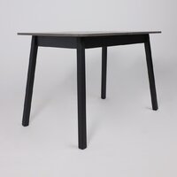 Кухонный стол Мамадома Tirk radial-110 раздвижной 110-142х70 (дымчатая керамика/черный) - Превью изображения №9 — Интернет-магазин Time-Shop