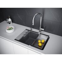 Кухонная мойка Paulmark LU55SK-DG - Превью изображения №3 — Интернет-магазин Time-Shop