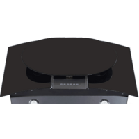 Кухонная вытяжка Elikor Графит 80Н-700-Э4Д (нержавеющая сталь/черное стекло) - Превью изображения №4 — Интернет-магазин Time-Shop