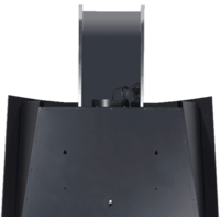 Кухонная вытяжка Elikor Графит 80Н-700-Э4Д (нержавеющая сталь/черное стекло) - Превью изображения №3 — Интернет-магазин Time-Shop