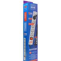 Сетевой фильтр Power Cube Куб SPG(5+1)-16B, 6 розеток, белый [SPG(5+1)-16B-1,9М] - Превью изображения №4 — Интернет-магазин Time-Shop