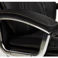 Офисное кресло TetChair Softy Lux (иск. кожа, черный) - Превью изображения №7 — Интернет-магазин Time-Shop