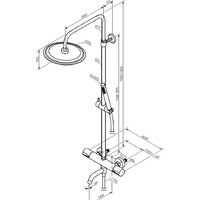 Душевая система  Damixa Scandinavian Pure 936810000 - Превью изображения №7 — Интернет-магазин Time-Shop