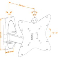 Кронштейн для телевизора Holder LCDS-5037 - Превью изображения №2 — Интернет-магазин Time-Shop