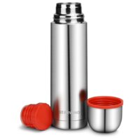 Термос StarWind 10-500 500мл (серебристый/красный) - Превью изображения №5 — Интернет-магазин Time-Shop