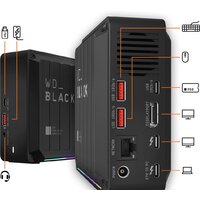Внешний накопитель WD Black D50 Game Dock NVMe 2TB WDBA3U0020BBK - Превью изображения №4 — Интернет-магазин Time-Shop