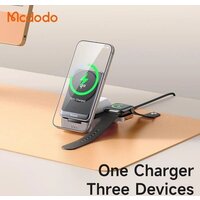 Беспроводное зарядное McDodo CH-519 22.5W USB Type-C с адаптером (черный) - Превью изображения №5 — Интернет-магазин Time-Shop
