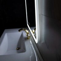  Пекам Зеркало Marta 1 80x100 marta1-80x100spcl (с подсветкой, сенсором на прикосновение, подогревом и часами) - Превью изображения №12 — Интернет-магазин Time-Shop