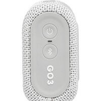 Беспроводная колонка JBL Go 3 (белый) - Превью изображения №6 — Интернет-магазин Time-Shop