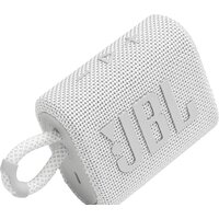 Беспроводная колонка JBL Go 3 (белый) - Превью изображения №4 — Интернет-магазин Time-Shop