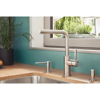 Смеситель Blanco Lanora-S-F (нержавеющая сталь) - Превью изображения №5 — Интернет-магазин Time-Shop