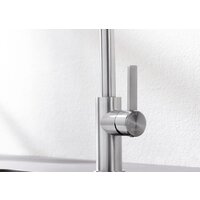 Смеситель Blanco Lanora-S-F (нержавеющая сталь) - Превью изображения №2 — Интернет-магазин Time-Shop