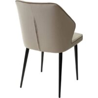 Стул M-City Seattle-V 461MC03827 (латте 25 велюр/черный) - Превью изображения №2 — Интернет-магазин Time-Shop