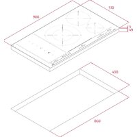 Варочная панель TEKA IBF 95-G1 MST Infinity Matt Black - Превью изображения №7 — Интернет-магазин Time-Shop