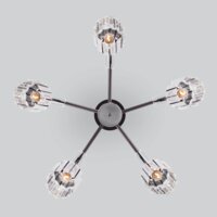 Люстра средней высоты Евросвет 70090/5 (Графит) - Превью изображения №4 — Интернет-магазин Time-Shop