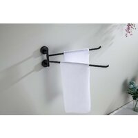 Держатель для полотенца Aquatek Бетта AQ4613MB (черный матовый) - Превью изображения №4 — Интернет-магазин Time-Shop