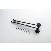 Держатель для полотенца Aquatek Бетта AQ4613MB (черный матовый) - Превью изображения №5 — Интернет-магазин Time-Shop