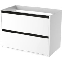 ЗОВ Тумба под умывальник Парма 80 P80LWP0MWMC1B (белый матовый)