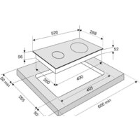 Варочная панель Krona Remo 30 BL - Превью изображения №2 — Интернет-магазин Time-Shop