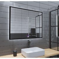  Grossman Зеркало Pragma-норма Black LED 18100802 (с сенсорным выключателем и подогревом) - Превью изображения №3 — Интернет-магазин Time-Shop