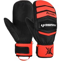 Горнолыжные варежки Reusch Warrior Team 6211422-7809 (р-р 10.5, Mitten Black/Fluo Red) - Превью изображения №3 — Интернет-магазин Time-Shop