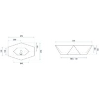 Умывальник Rea Vegas (белый) - Превью изображения №4 — Интернет-магазин Time-Shop