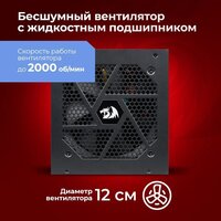 Блок питания Redragon RGPS-750W 70488 - Превью изображения №13 — Интернет-магазин Time-Shop