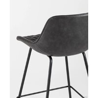 Стул Stool Group Стул полубарный TEXAS экокожа (серый) - Превью изображения №7 — Интернет-магазин Time-Shop