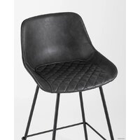 Стул Stool Group Стул полубарный TEXAS экокожа (серый) - Превью изображения №8 — Интернет-магазин Time-Shop