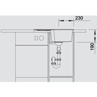 Кухонная мойка Blanco Zia 40 S 526006 (черный) - Превью изображения №7 — Интернет-магазин Time-Shop