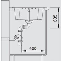 Кухонная мойка Blanco Zia 40 S 526006 (черный) - Превью изображения №8 — Интернет-магазин Time-Shop