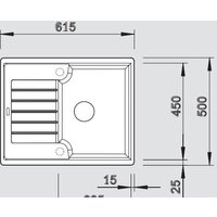 Кухонная мойка Blanco Zia 40 S 526006 (черный) - Превью изображения №5 — Интернет-магазин Time-Shop