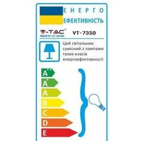 Подвесная люстра V-TAC SKU-3880 - Превью изображения №3 — Интернет-магазин Time-Shop