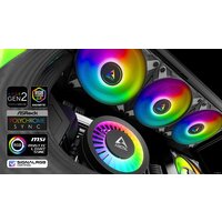 Система жидкостного охлаждения для процессора Arctic Liquid Freezer III 360 A-RGB Black ACFRE00144A - Превью изображения №8 — Интернет-магазин Time-Shop