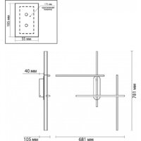 Бра Odeon Light Rudy 3890/36WLP - Превью изображения №4 — Интернет-магазин Time-Shop