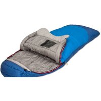 Спальный мешок AlexikA Forester Compact (синий, левая молния) - Превью изображения №3 — Интернет-магазин Time-Shop